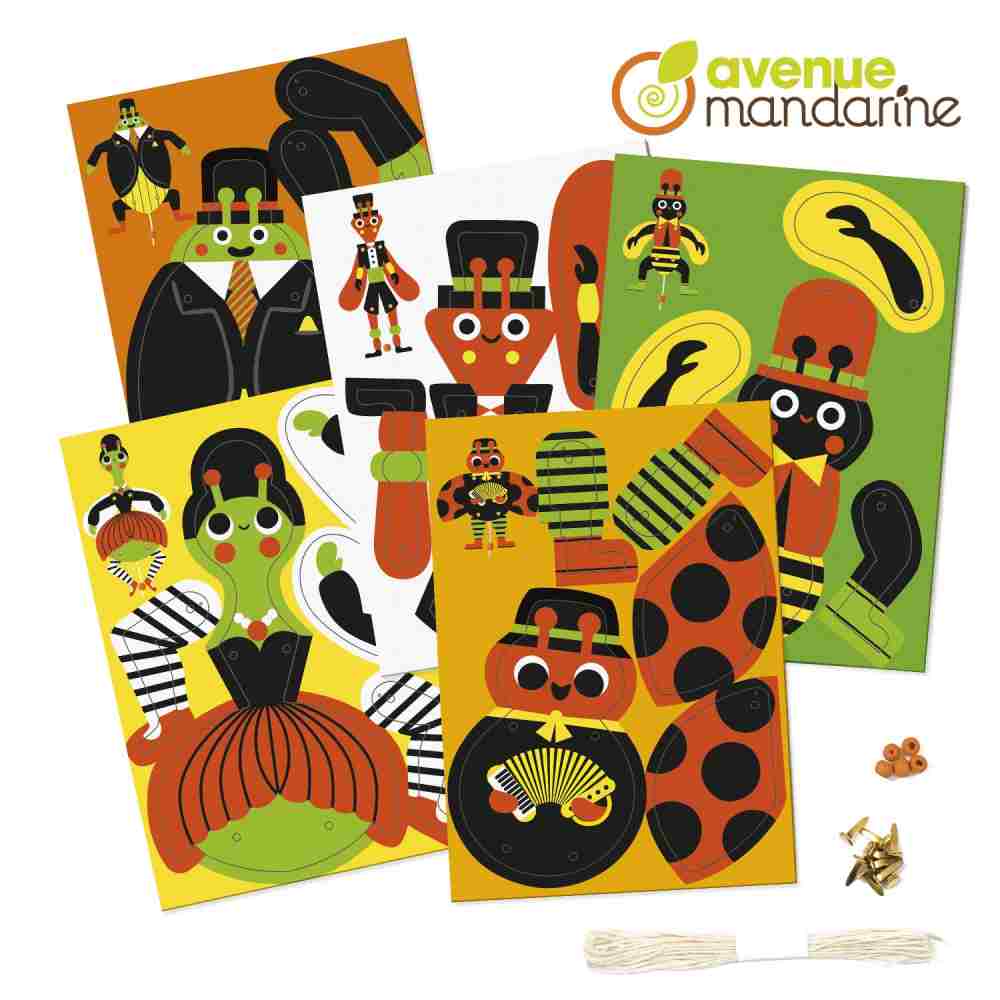 Caja Creativa Insectos para Construir Avenue Mandarine