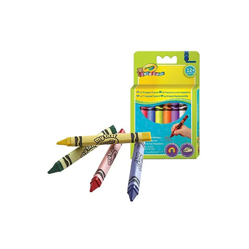 Caja de Ceras Triangulares Mini Kids CRAYOLA 16 unidades - Image 3