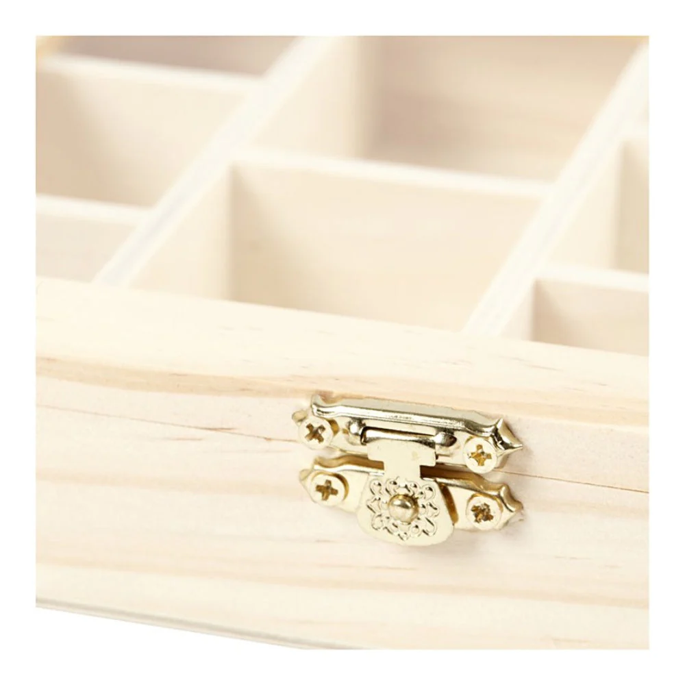 Caja de Madera con Tapa de Cristal - Image 3