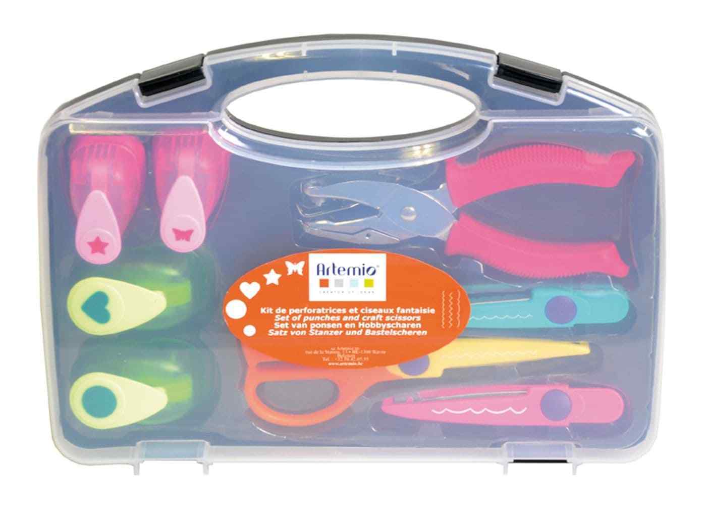 Caja de Perforadoras y Tijeras Artemio - Image 2
