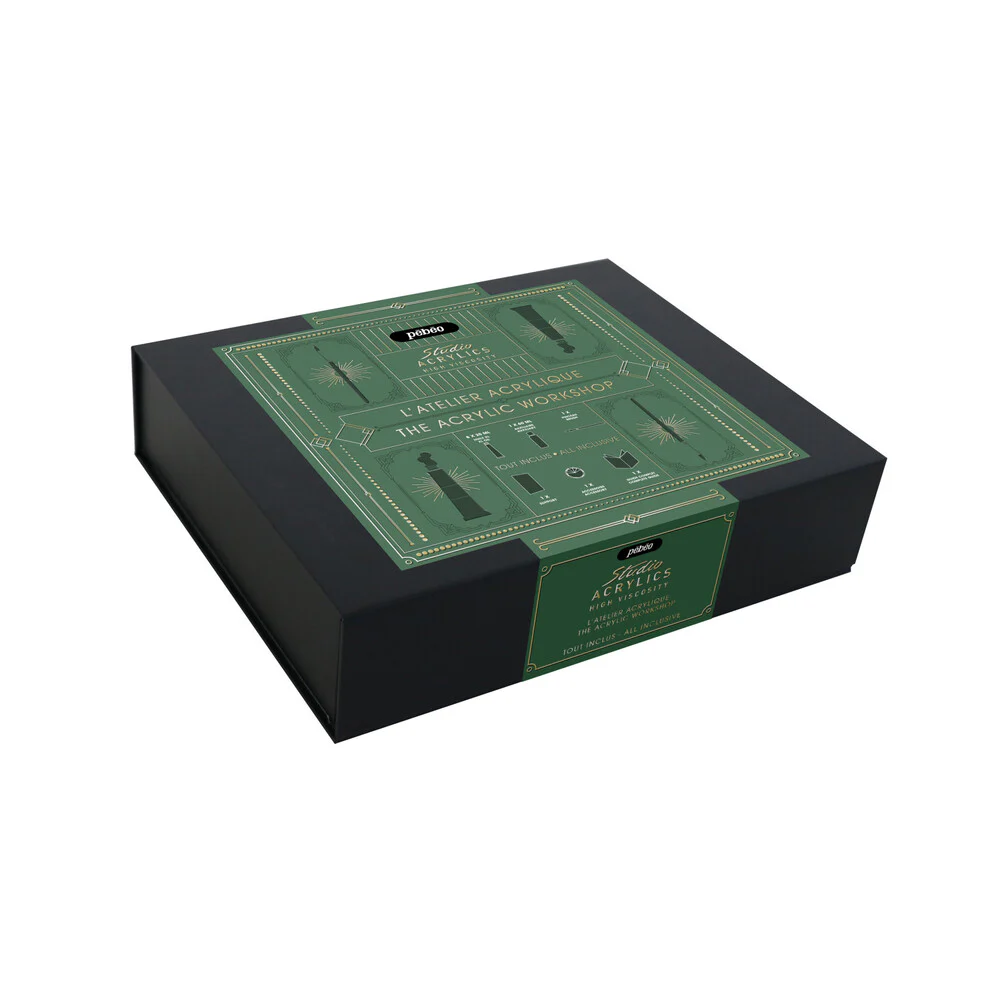Caja Esencial Técnicas Básicas Pintura Acrílica Pebeo - Image 3