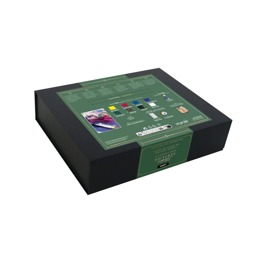 Caja Esencial Técnicas Básicas Pintura Acrílica Pebeo - Image 4