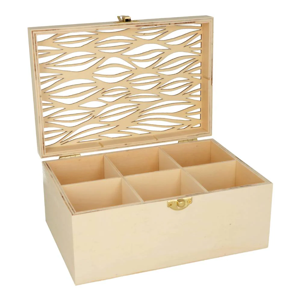 Caja Madera Té Hoja Colección Boho Artemio - Image 2