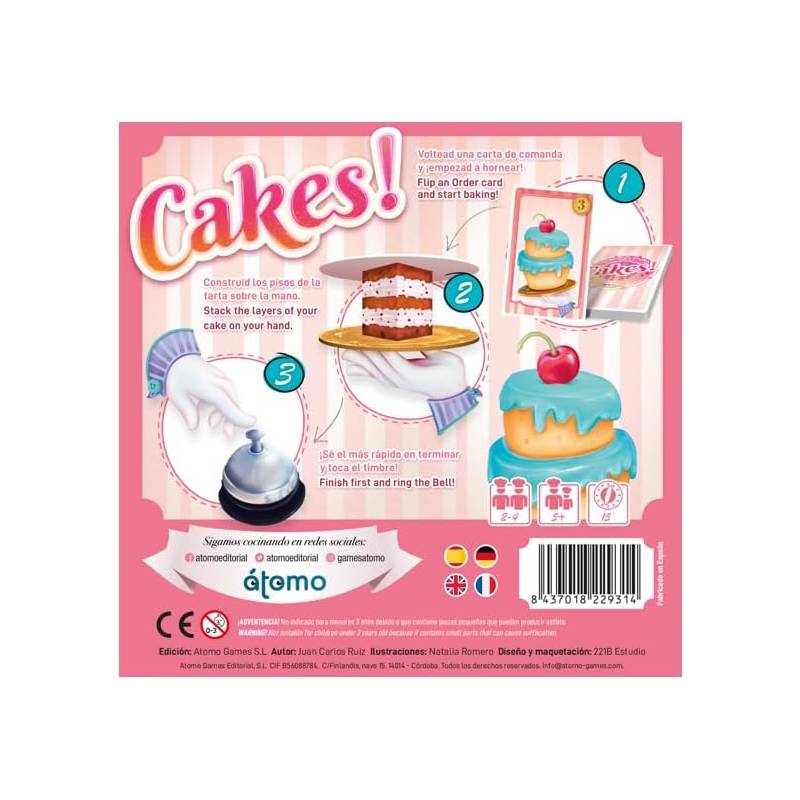 Cakes! Juego de Mesa - Image 4