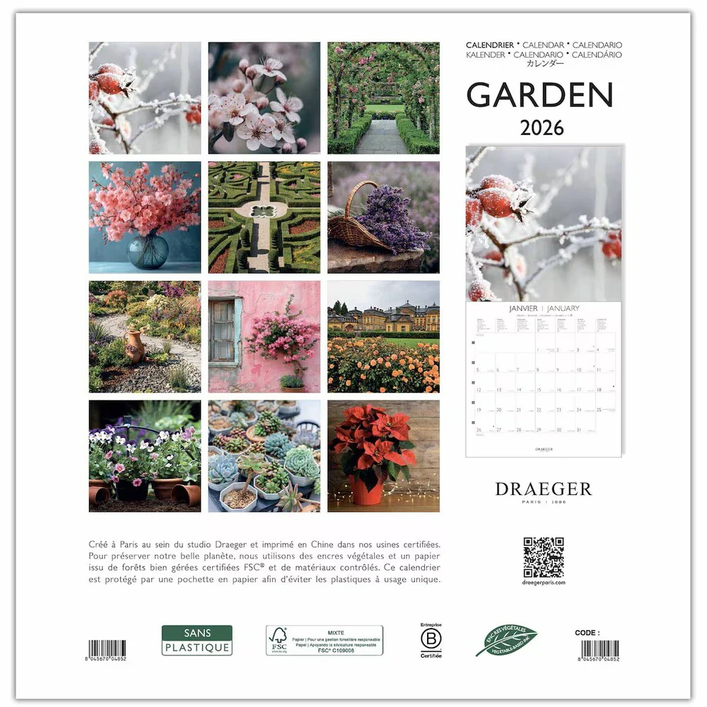 Calendario 2026 Grande Jardines Draeger - Image 3