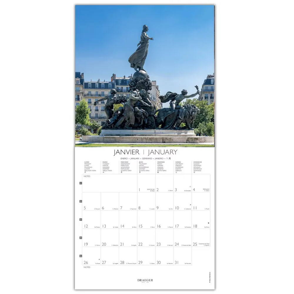 Calendario 2026 Grande París Draeger - Image 3
