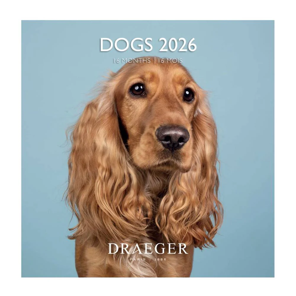 Calendario 2026 Grande Perros Draeger