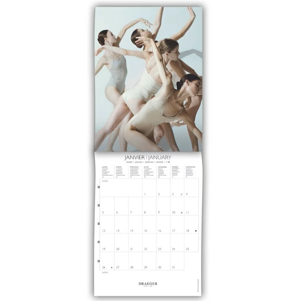 Calendario 2026 Pequeño Danza Draeger - Image 2