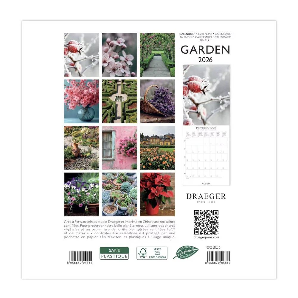 Calendario 2026 Pequeño Jardines Draeger - Image 3
