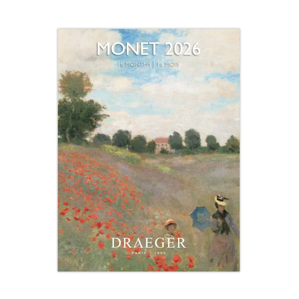 Calendario 2026 Pequeño Monet Draeger