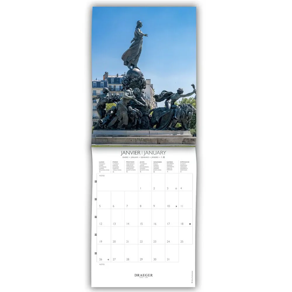 Calendario 2026 Pequeño París Draeger - Image 2