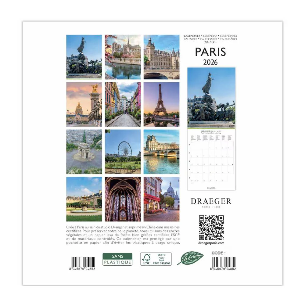 Calendario 2026 Pequeño París Draeger - Image 3