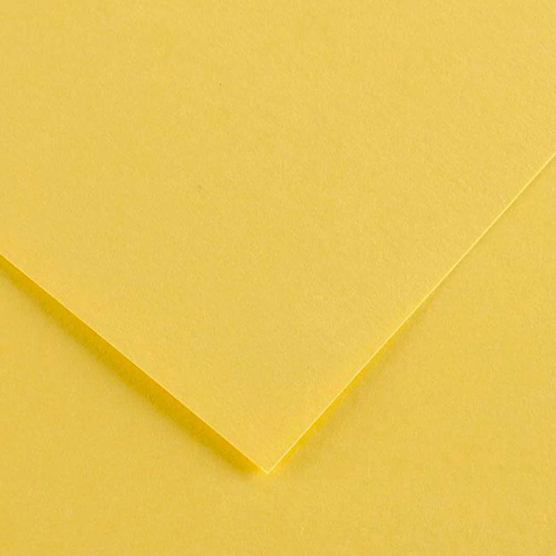 Cartulina Iris Amarillo Limon 50x65 185gr Canson