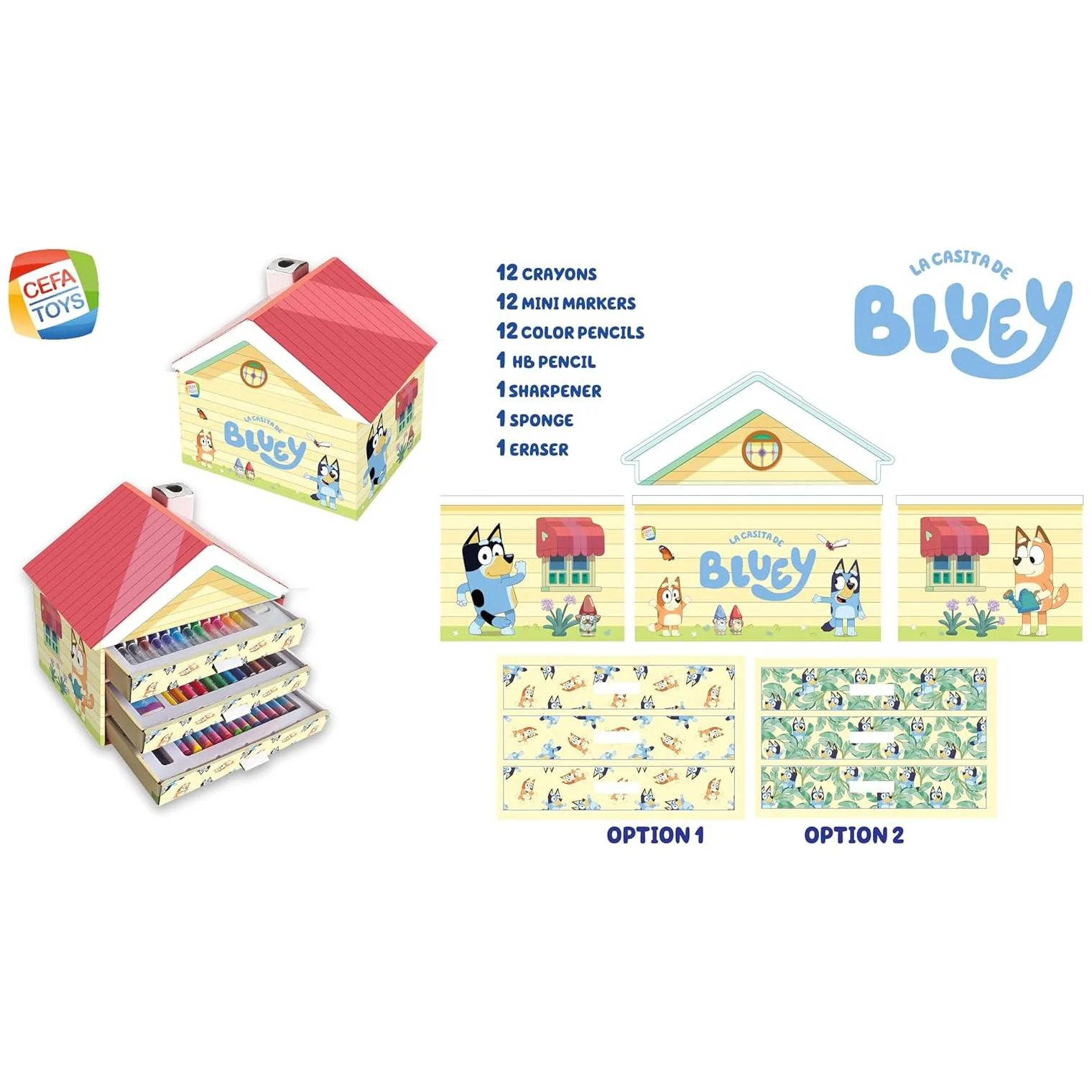Casita Actividades Creativas Bluey Cefa - Image 2