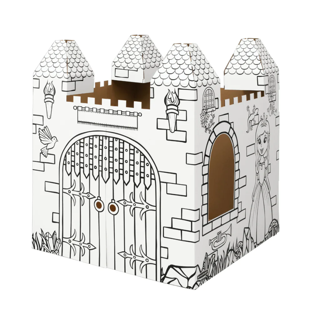 Castillo de Cartón para Pintar Infantil - Image 2