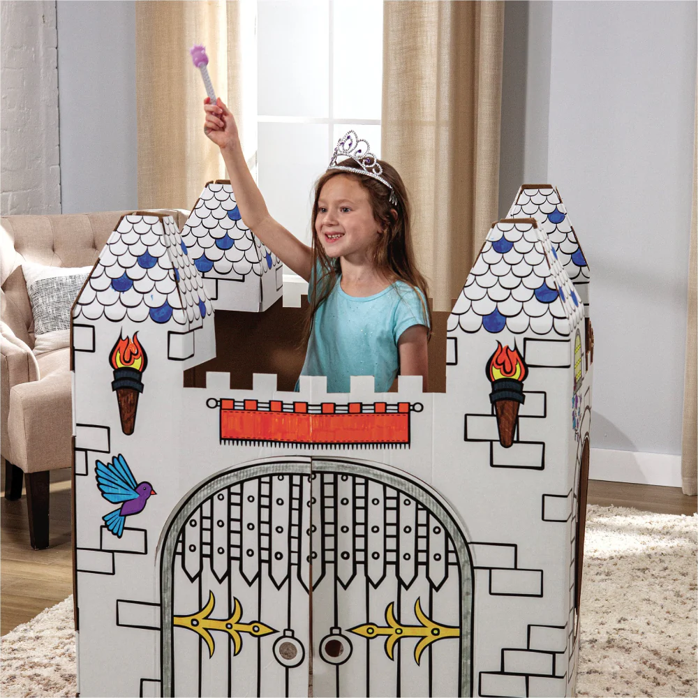 Castillo de Cartón para Pintar Infantil - Image 5