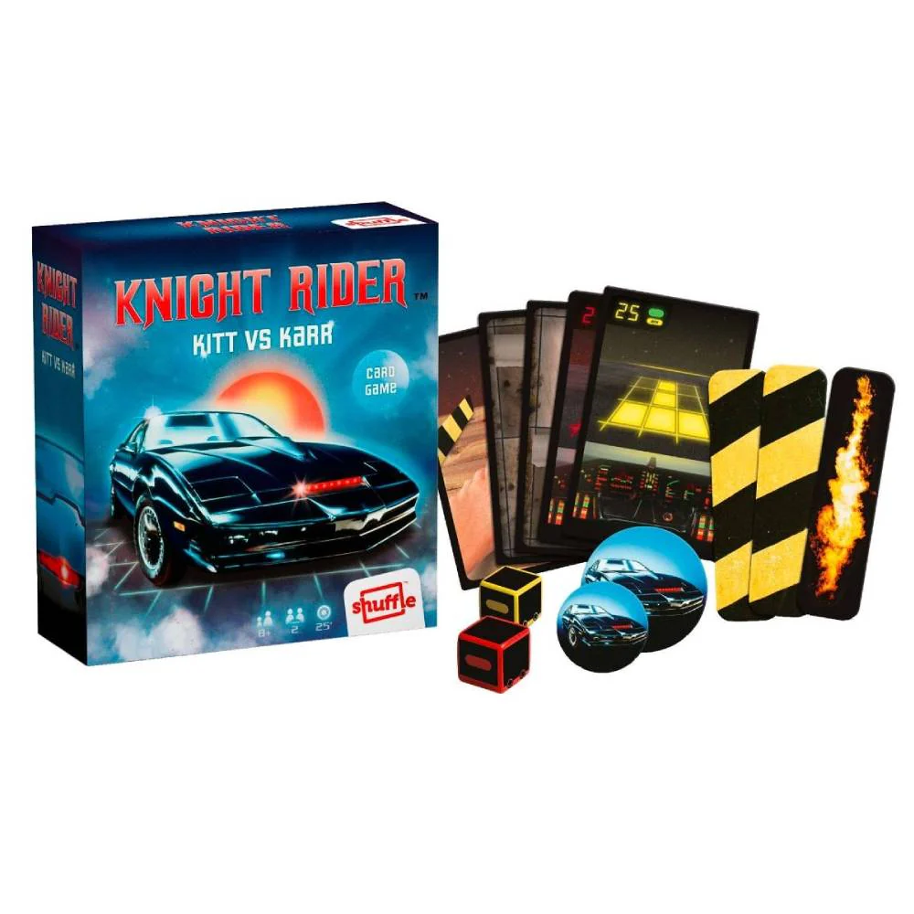 El Coche Fantástico Juego de Mesa Retro Shuffle - Image 3