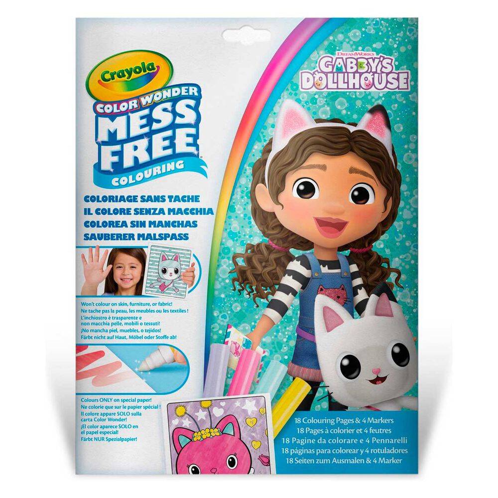 Colorea Sin Manchas Gabby's Dollhouse Crayola - Image 2