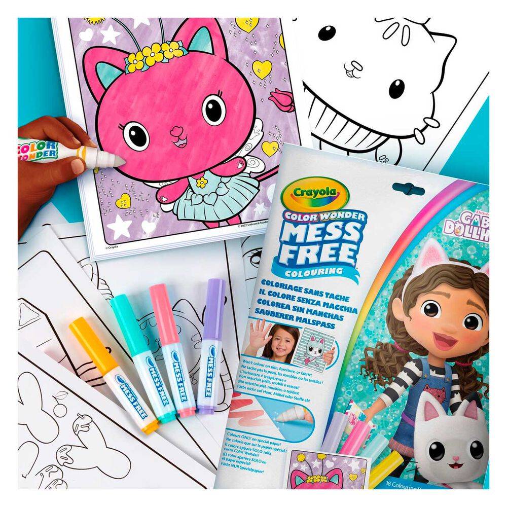 Colorea Sin Manchas Gabby's Dollhouse Crayola - Image 3