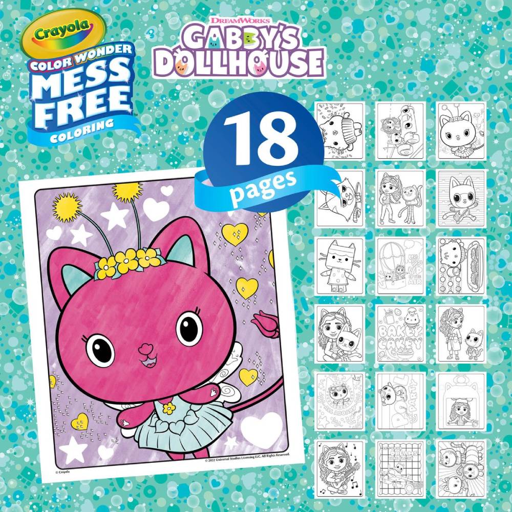 Colorea Sin Manchas Gabby's Dollhouse Crayola - Image 4