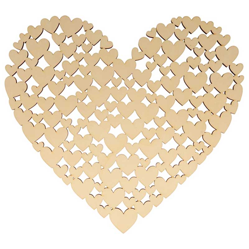 Corazón de Corazones 35x31cm ARTEMIO