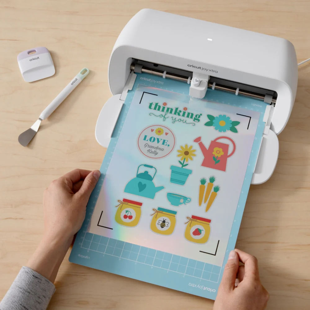 Cricut Joy Xtra 8 Pegatinas Blanco 21x29,7 - Image 2