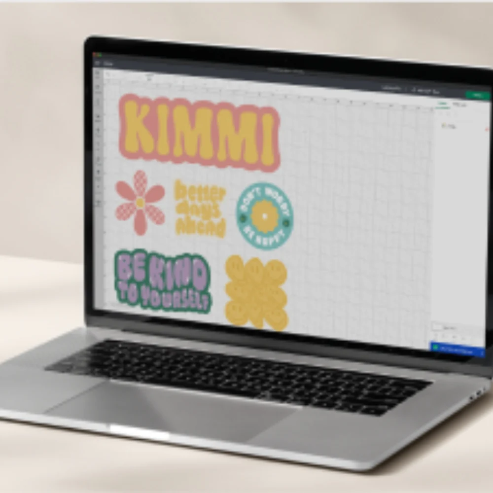 Cricut Joy Xtra 8 Pegatinas Blanco 21x29,7 - Image 4