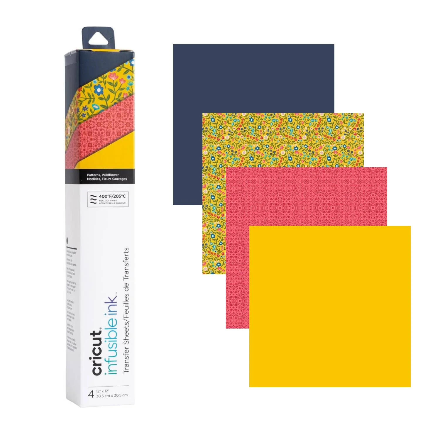 Cricut Set 4 Hojas Infusible Ink Pattern - Image 4