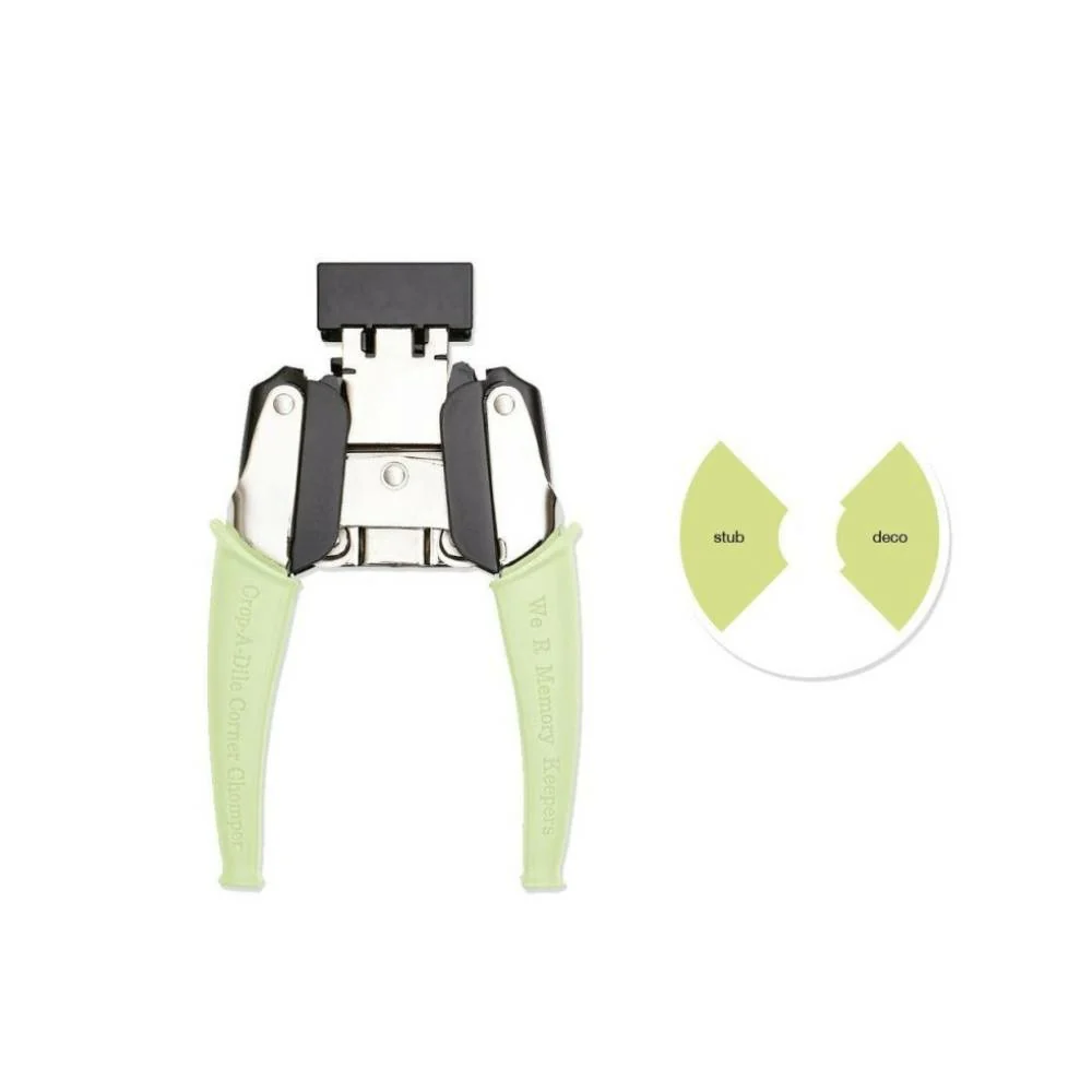 Crop-a-Dile Corner Chomper Stub & Deco We R Makers - Image 2