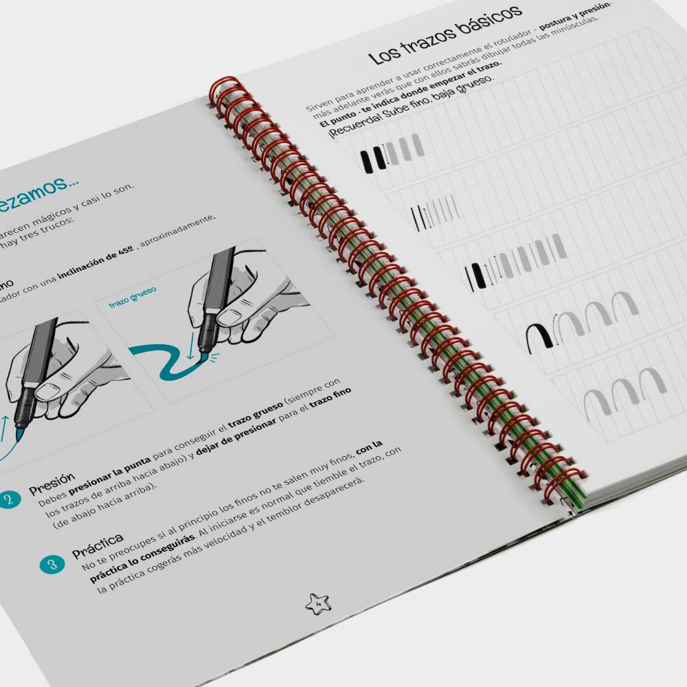 Cuaderno Lettering A4 Unicornio - Image 3