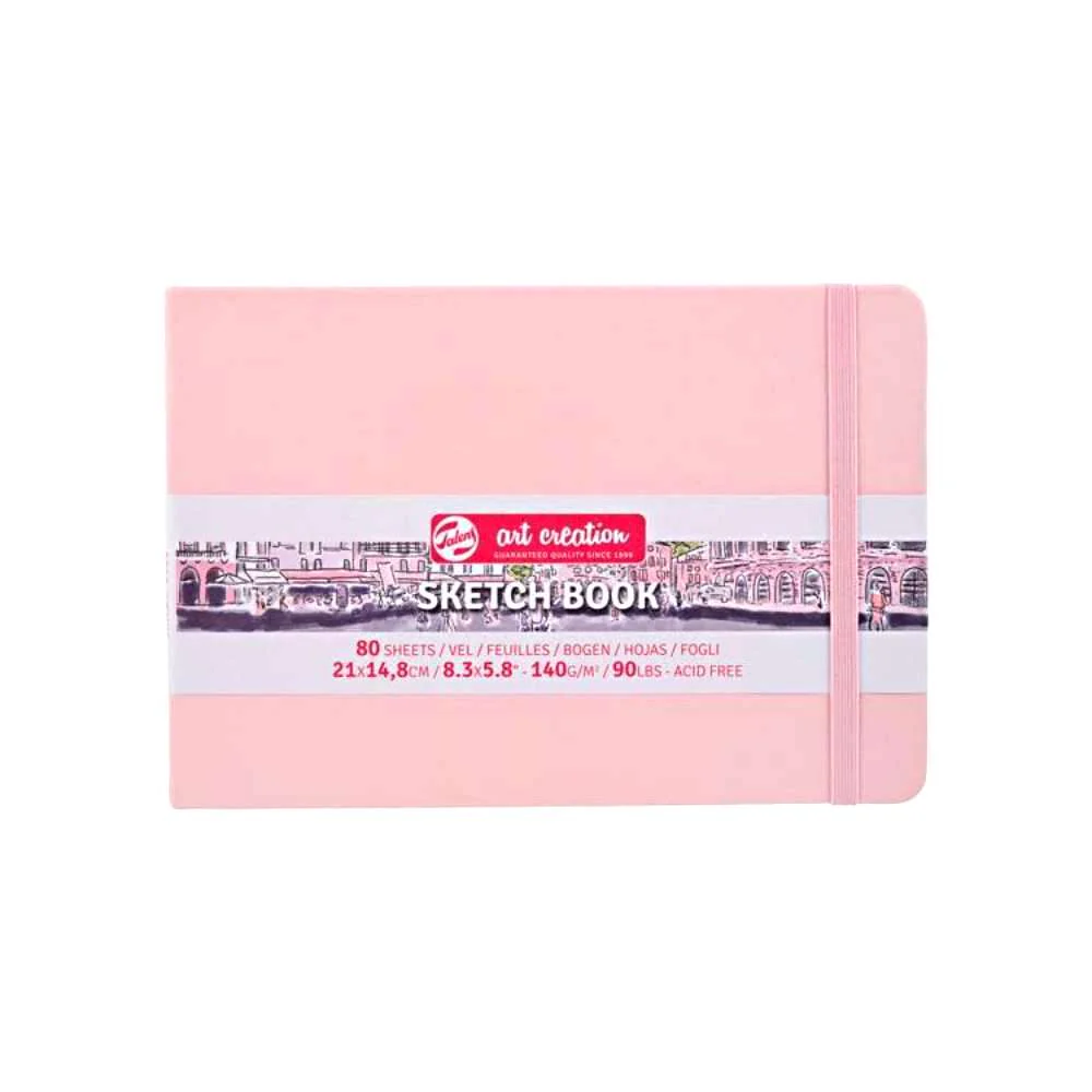 Cuaderno Sketch Rosa A5 Art Creation