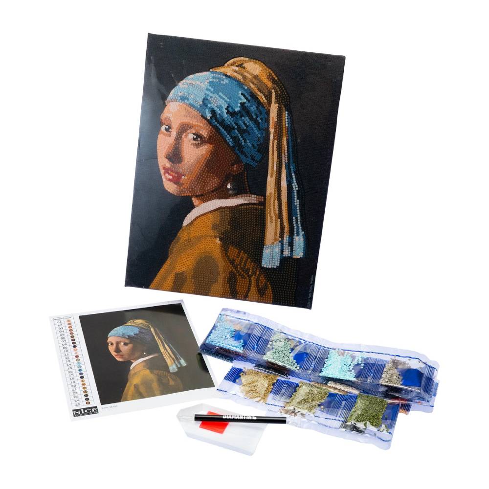 Diamond Painting La Joven de la Perla Diamantiny Quadro - Image 2