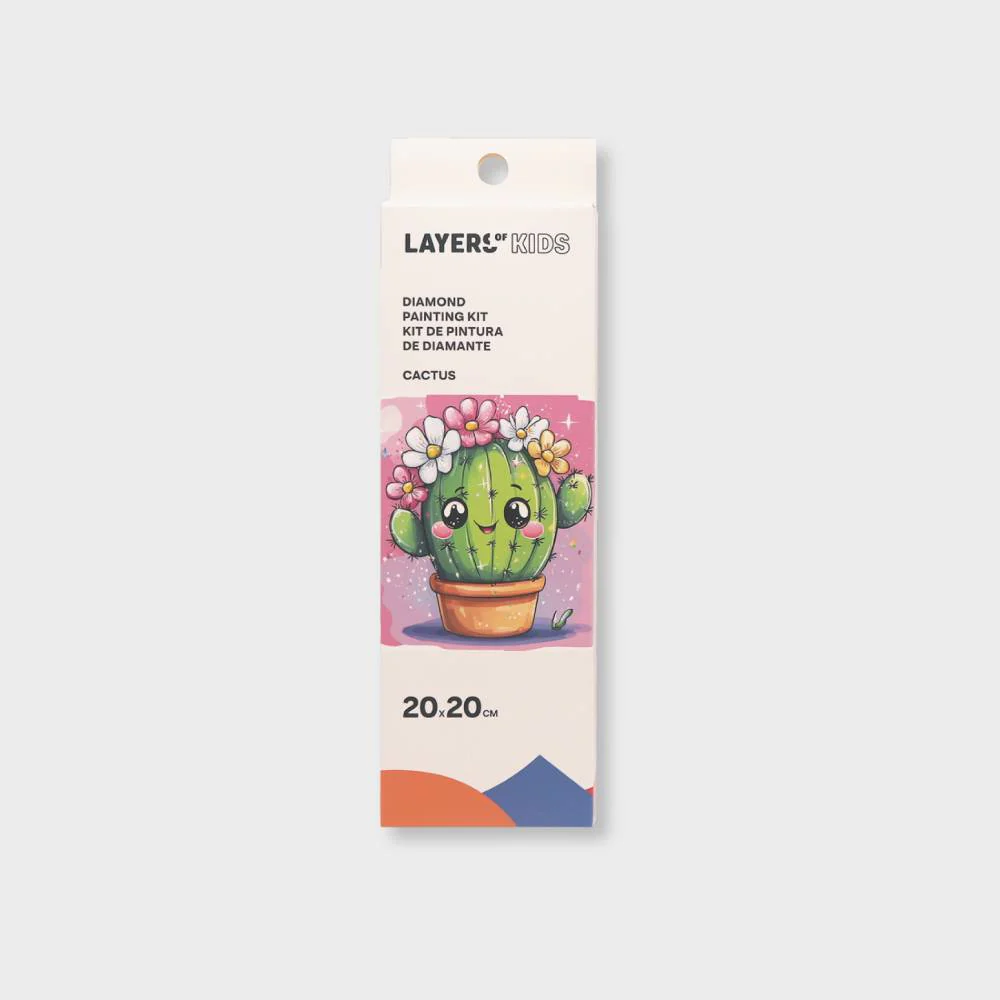 Diamond Painting Niños Cactus Layers Of - Image 3