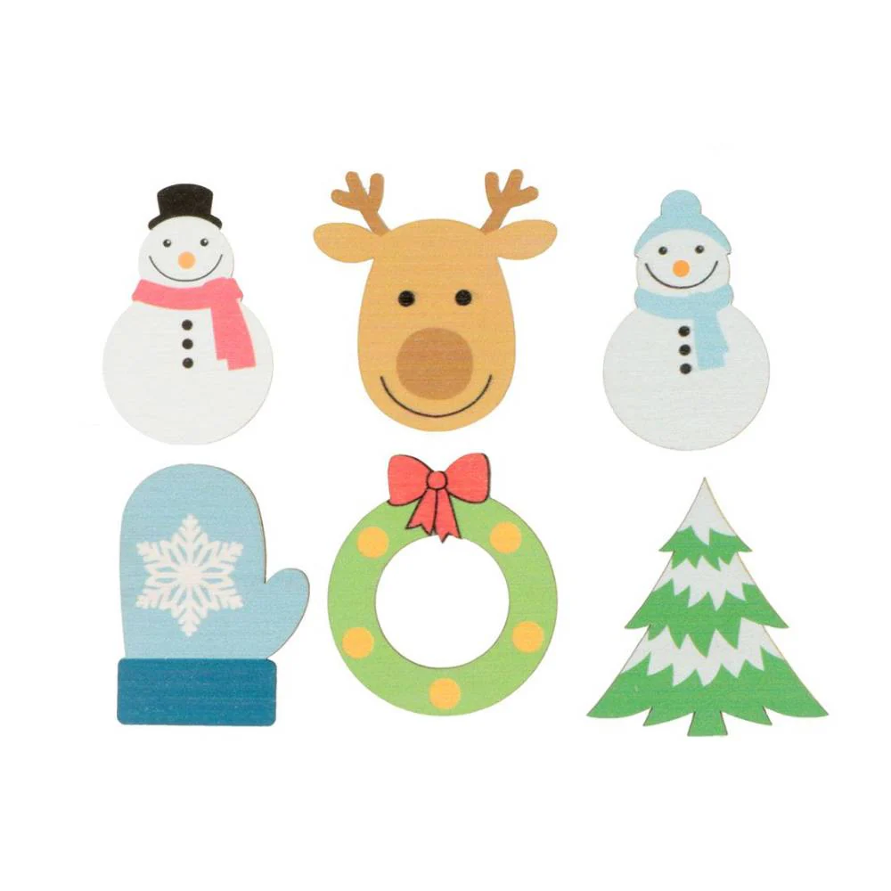 Die Cuts de Madera Figuras de Navidad Artemio - Image 2