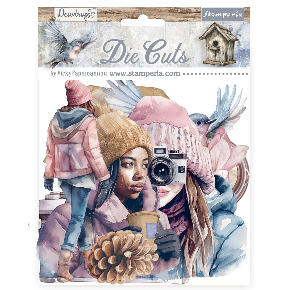 Die Cuts Dewdrops Stamperia