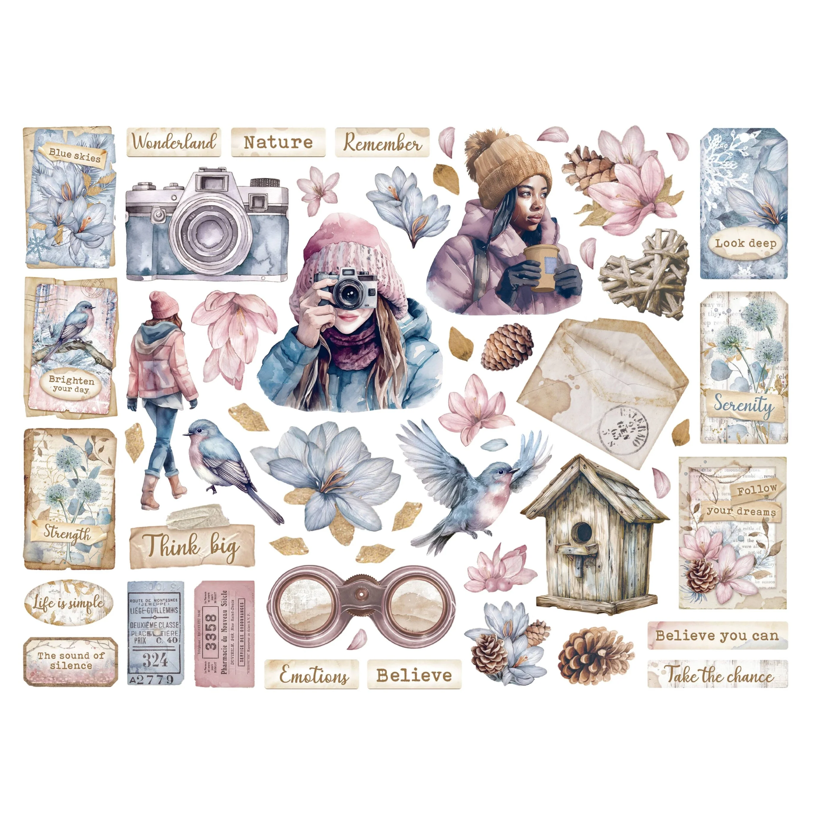 Die Cuts Dewdrops Stamperia - Image 2