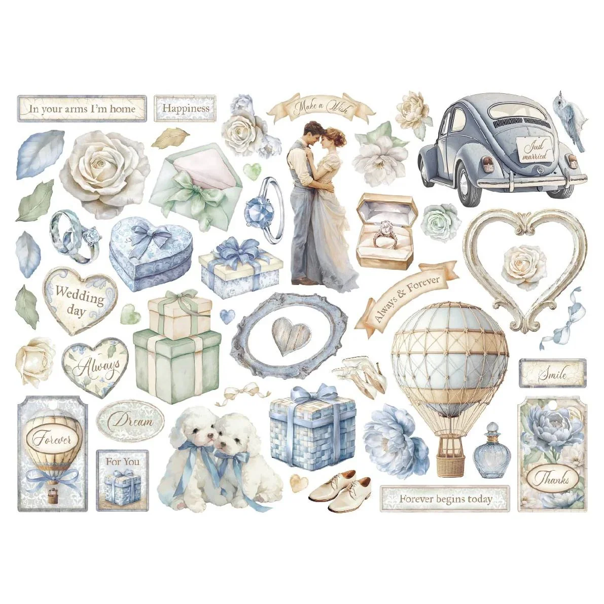 Die Cuts Timeless Stamperia - Image 2