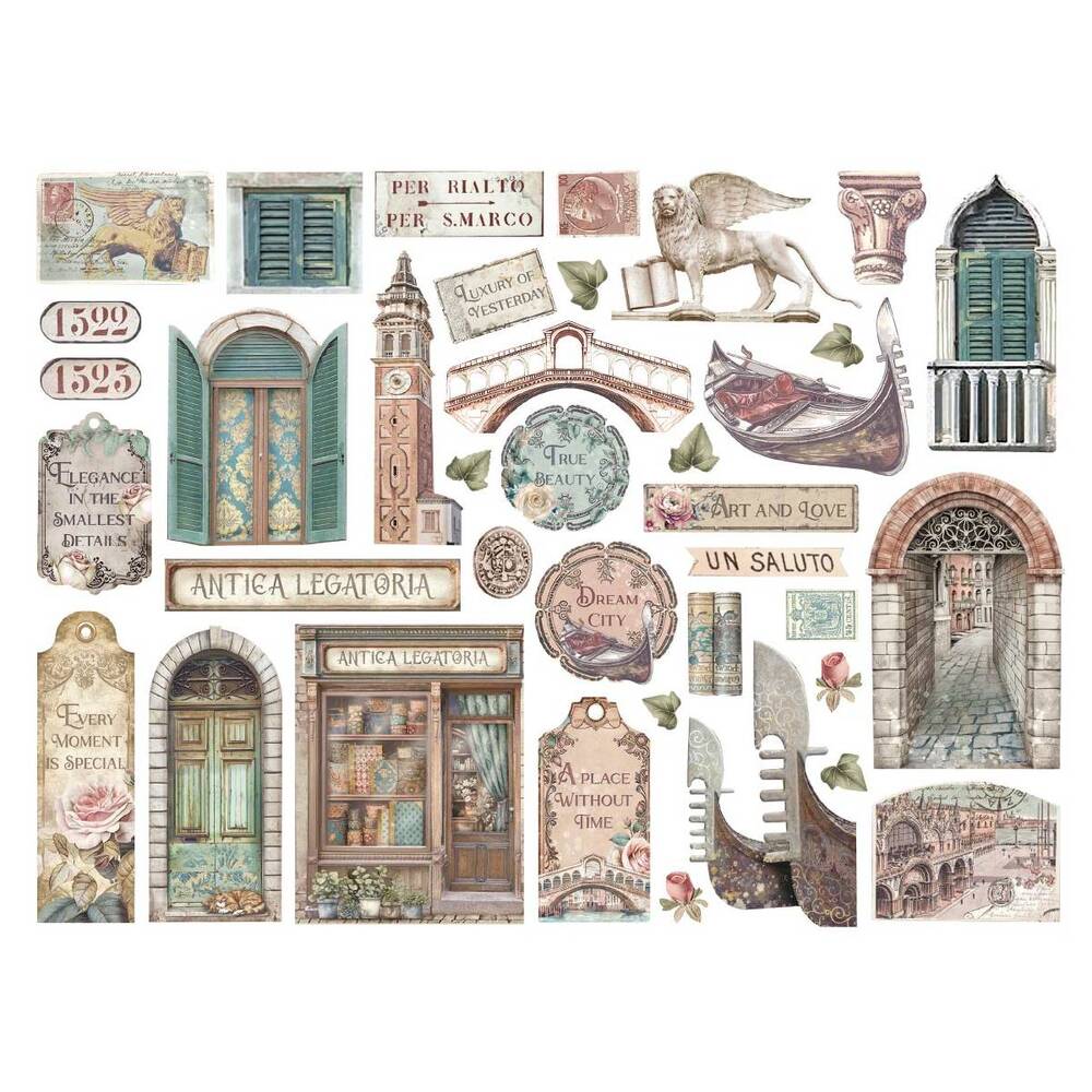 Die Cuts Venice City of Art Stamperia - Image 2
