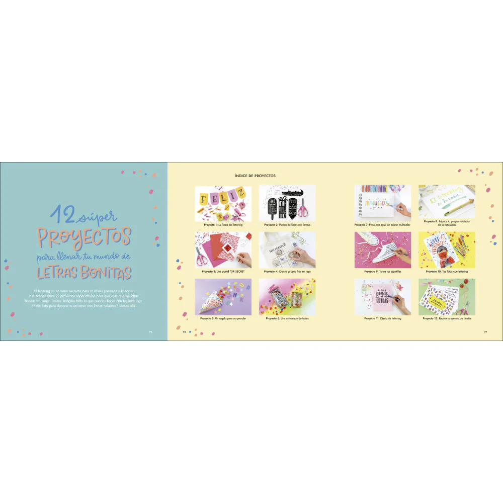 El Abc del Lettering para Niños y Niñas Editorial El Drac - Image 5