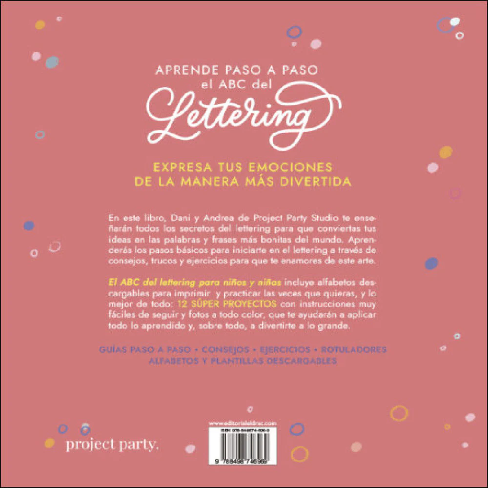 El Abc del Lettering para Niños y Niñas Editorial El Drac - Image 6