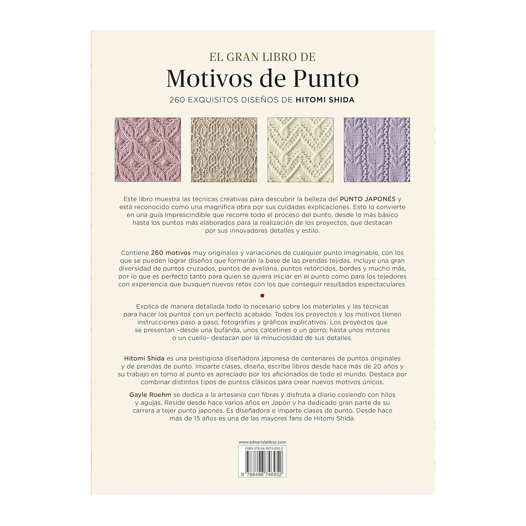 El Gran Libro de Motivos de Punto Editorial El Drac - Image 2