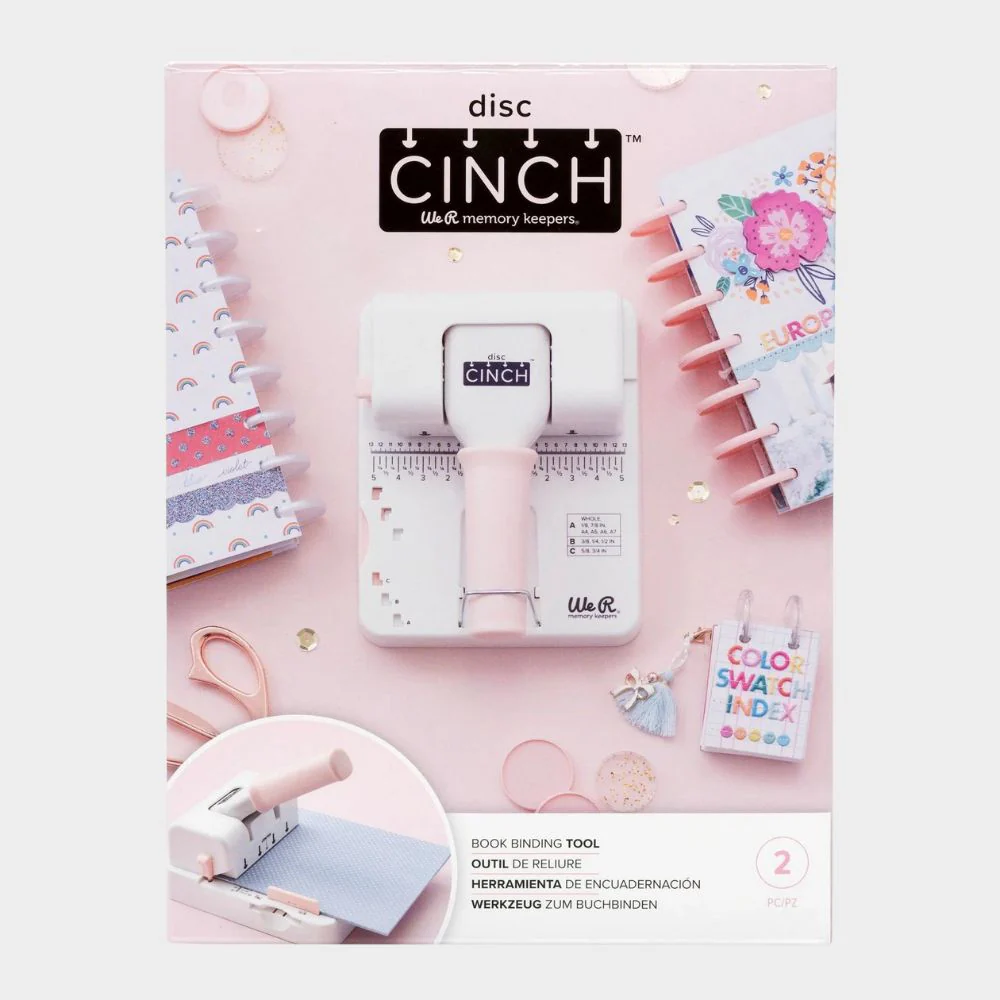 Encuadernadora Mini Cinch Rosa We R Makers - Image 3