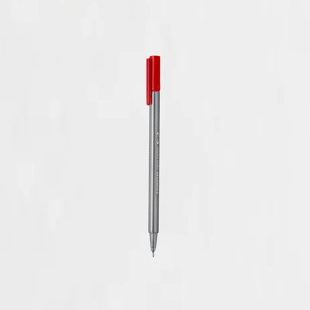 Estuche 10 Rotuladores Triplus Fineliner Básicos 0,3mm STAEDTLER - Image 2