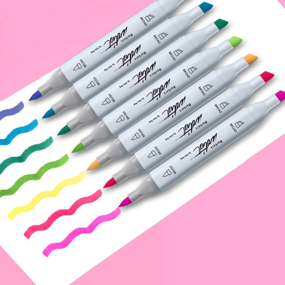 Estuche 12 Rotuladores Brush Marker - Image 3