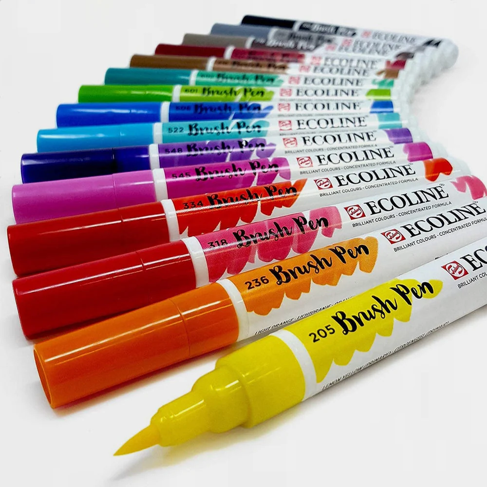 Estuche 15 Rotuladores Lettering Ecoline - Image 2