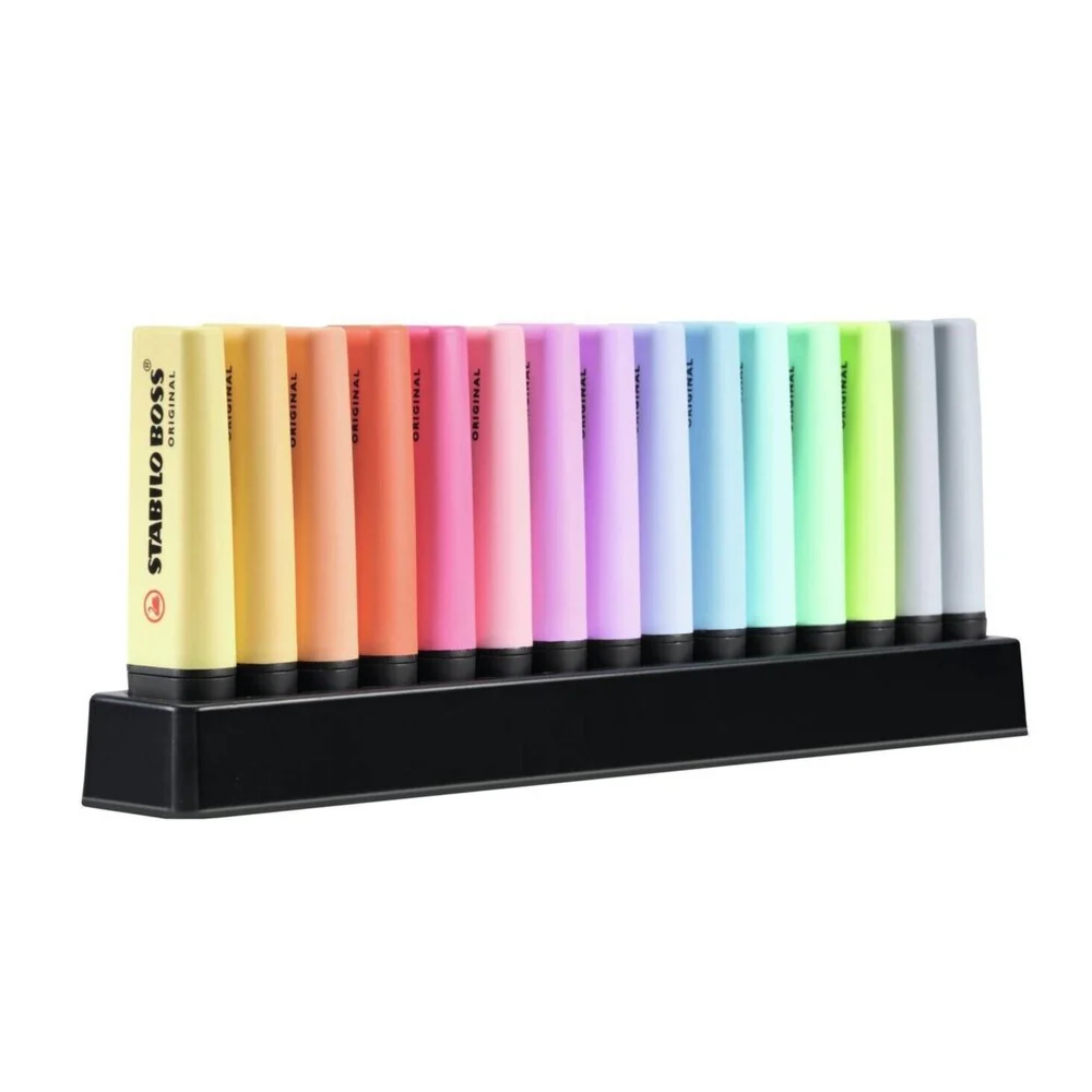 Estuche 15 Subrayadores Original Boss Pastel Stabilo - Image 2