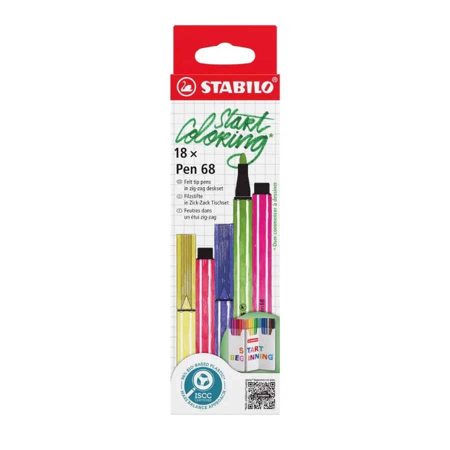 Estuche 18 Rotuladores Stabilo Pen 68 - Image 3