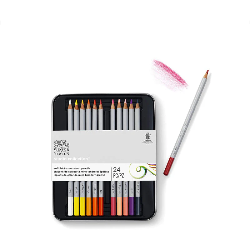 Estuche 24 Lápices de Colores WINSOR AND NEWTON Studio Collection - Image 2