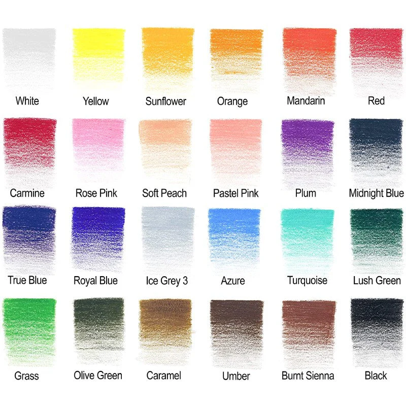 Estuche 24 Lápices de Colores WINSOR AND NEWTON Studio Collection - Image 3