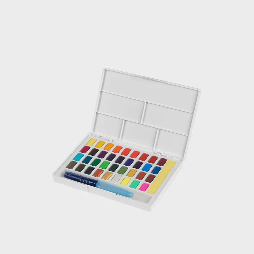 Estuche 36 Pastillas Acuarela Creative Studio Faber Castell